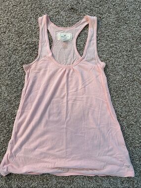 American Eagle Light Pink Women's Racerback Tank Top